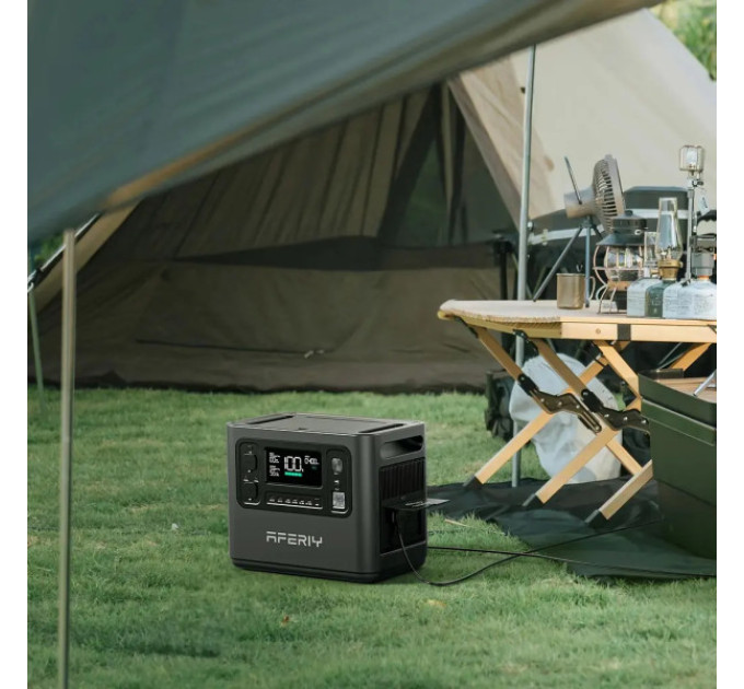 Зарядна станція AFERIY P210 2400W, 2048Wh LiFePO4 Battery, 13 Outputs