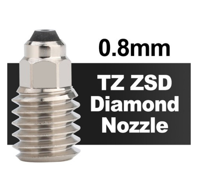Насадка Trianglelab TZ ZSD з алмазного мідного сплаву 0,8 мм