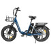 Електричний велосипед SAMEBIKE C05 Pro, двигун 500 Вт, акумулятор 36 В 13 Аг - синій