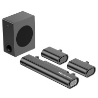 Комплект динаміків Hiwill A51 із 5.1-канальною звукова панель, пікова потужність 380 Вт