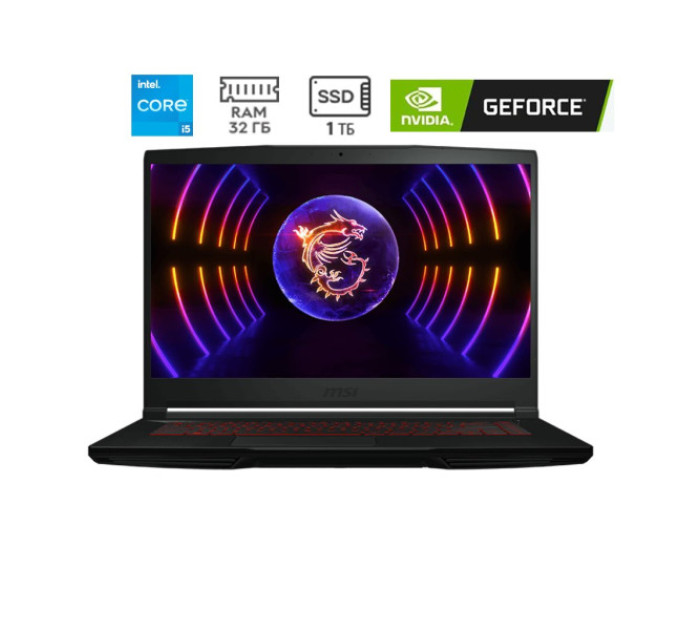 Ноутбук MSI GF63 15.6