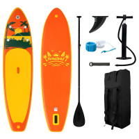 Дошка для веслування стоячи FunWater SUPFW31B 335*84*15 см  Помаранчева