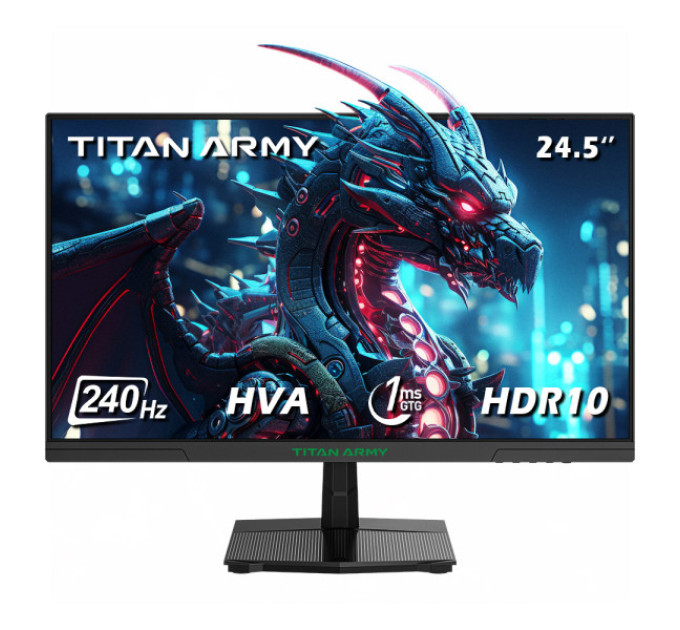 Ігровий монітор TITAN ARMY P2510H Flat 16:9 HVA FHD 240Hz