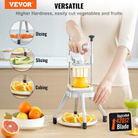 Професійна картоплерізка VEVOR  QTJ-J002 для картоплі фрі 1/2 + 3/8 + 1/4 дюйма 