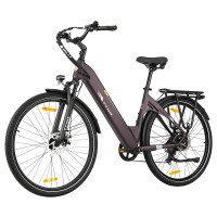 Електричний велосипед TTGO C3 SE, двигун 250 Вт, акумулятор 36 В 18 Аг - фіолетовий