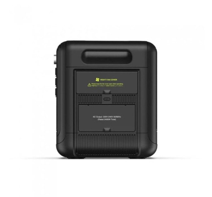 Зарядна станція Fossibot F2400 чорна NEW (версія з Wi-Fi)