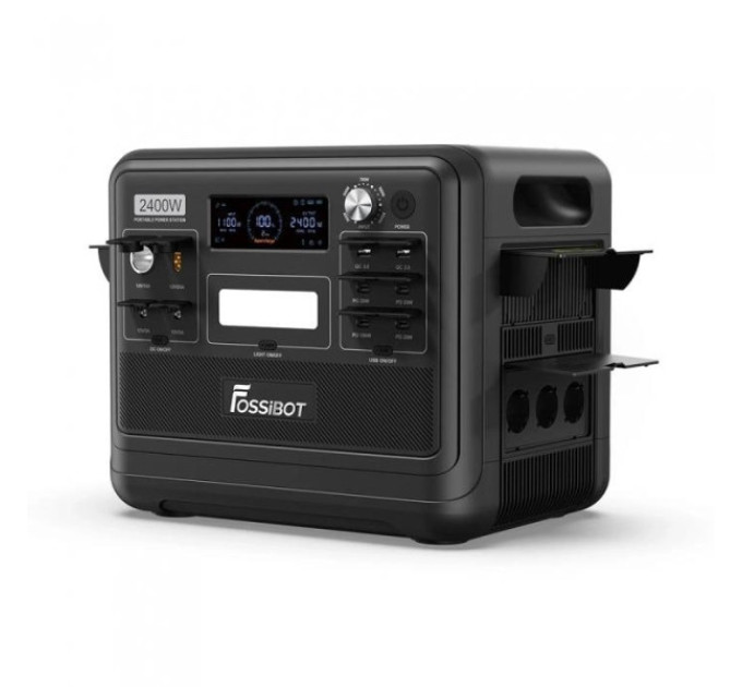 Зарядна станція Fossibot F2400 чорна NEW (версія з Wi-Fi)
