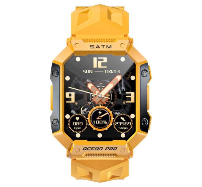 Смарт-годинник LOKMAT OCEAN PRO жовтий