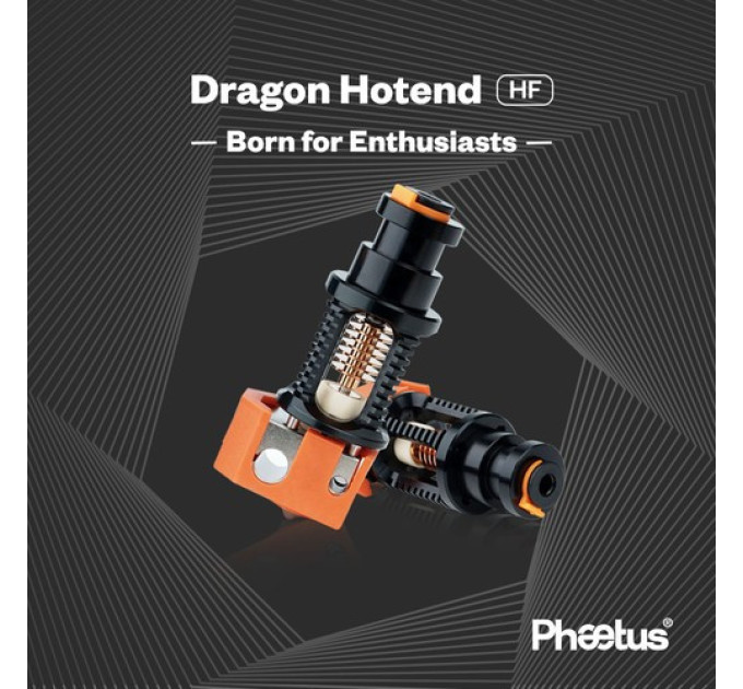 Хотенд Phaetus Dragon High Flow Edition, для Prusa/Creality CR-10/Ender 3