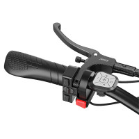 Електричний велосипед FENGQS H2 Pro, двигун 2*1000 Вт, акумулятор 52 В 20 Аг - сірий