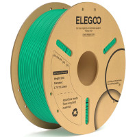 Філамент ELEGOO PLA+ Sea Green 1.75mm , екологічна паперова котушка, 1kg (50.203.0162)