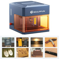 Лазерний гравер SCULPFUN iCube Ultra 12 Вт