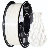 Філамент ERYONE Silk PLA для 3D-принтера 1,75 мм, допуск 0,03 мм, 1 кг - білий