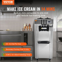 Фризер для морозива Vevor (CKX300PRO-A19)