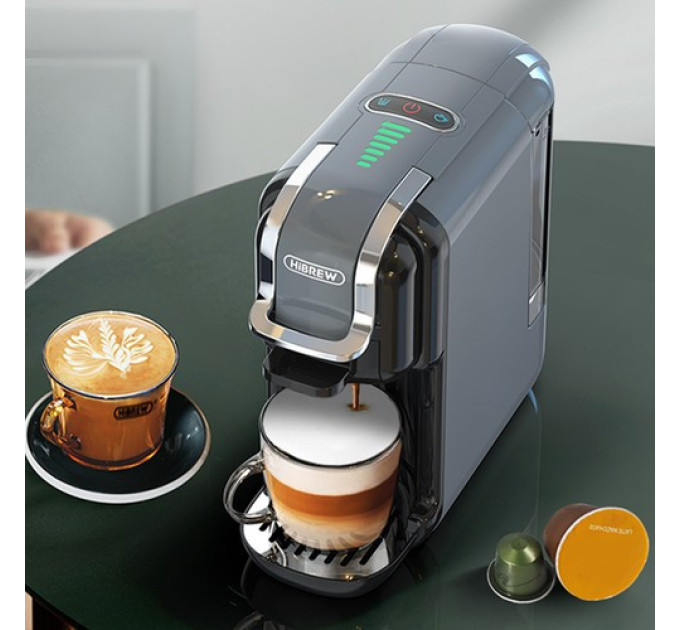 Кавомашина HiBREW H2B 5-в-1 з кількома капсулами для холодних та гарячих напоїв