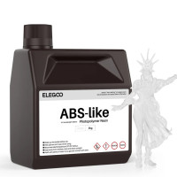 Фотополімерна смола для 3D принтера ELEGOO ABS-Like resin 2000G Clear