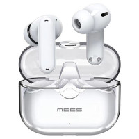 Навушники MEES M6 Pro, ANC+ENC, Bluetooth 5.2, HiFi звук, HD-дзвінки - білі