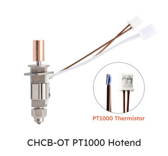 Hotend Kit Trianglelab PT1000 CHCB-OT з насадкою ZS MK8 ST 0,4 мм
