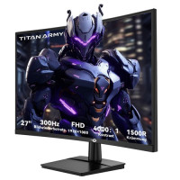 Ігровий монітор TITAN ARMY C27A1H, 27" - вигнутий VA-екран 1500R, 1920*1080, частота оновлення 300 Г