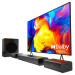 Комплект динаміків Hiwill A41 Pro 4.1 Soundbar, Dolby Atmos, 7 драйверів, пікова потужність 320 Вт