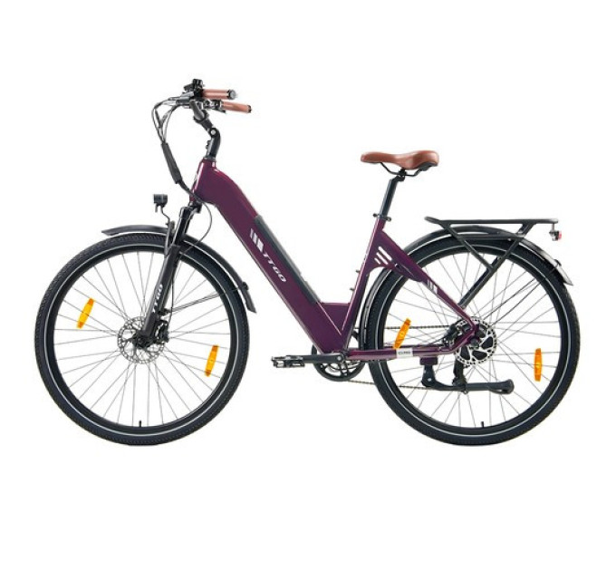 Електричний велосипед TTGO C3 Pro, двигун 250 Вт, акумулятор 36 В 20 Аг - червоний