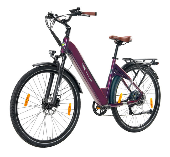 Електричний велосипед TTGO C3 Pro, двигун 250 Вт, акумулятор 36 В 20 Аг - червоний