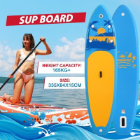 Дошка для веслування стоячи FunWater SUPFW31E 335*84*15 см синя